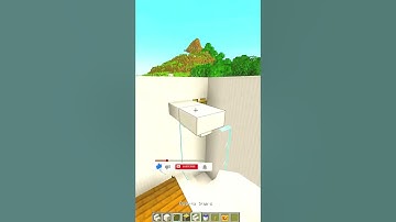 Minecraft Working Shower💦! minecraft tiktok! minecraft bedwars! minecraft tutorial! minecraft fact