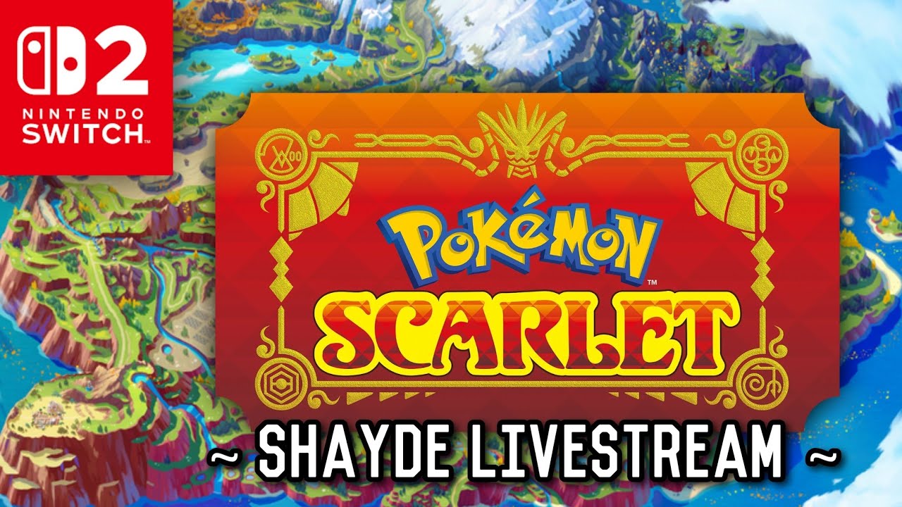 ~ SHAYDE LIVESTREAM ~ POKÉMON SCARLET | UNION CIRLCE + CASUAL PLAYTHROUGH | NINTENDO SWITCH 2