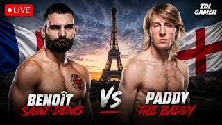 🔴Benoît Saint Denis VS Paddy Pimblett / UFC 329