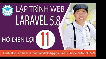 Xây dựng Website Bán Hàng với Laravel 5.8 Phần 11