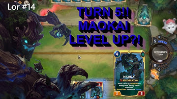 Fastest Maokai Level up? | Turn 5 Victory!