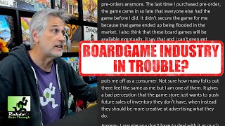 Rahdo's Q&A #32 - finding the best hidden gems? boardgame retailers shuttering? my ranking of games?