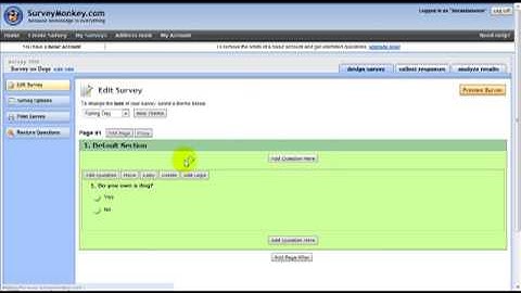 Turbo Training 2013 - Module 2 - Video 2 - How To Create A Survey