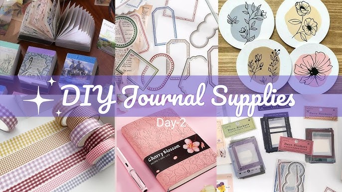DIY JOURNAL SET / How to Make Journal Set at Home / Paper Craft / art and  craft / Journal Stationary 