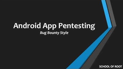 Android Application Pentesting Course