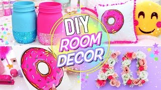 DIY BRIGHT & FUN ROOM DECOR! Pinterest Room Decor for Spring and Summer!