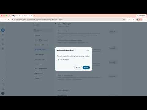 Verkada Privacy Features | High sensitivity features and jurisdictional controls