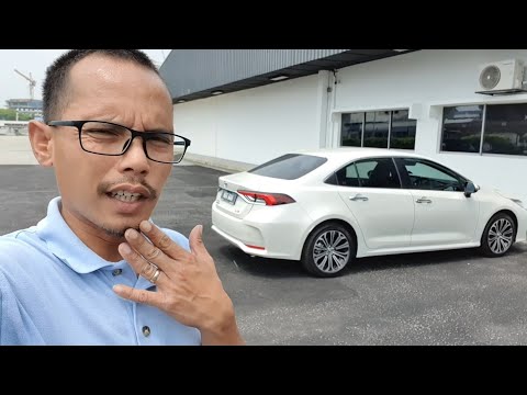 Toyota Corolla 2019 Ulasan Uji Belek & Pemanduan Bandar - Roda Pusing Vlog