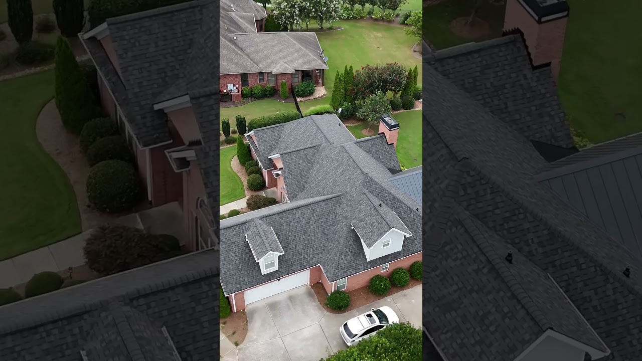 Owens Corning Duration shingles in Williamsburg Grey = stunning 😍