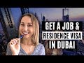 8 tips to get a job in Dubai. Residence visa.