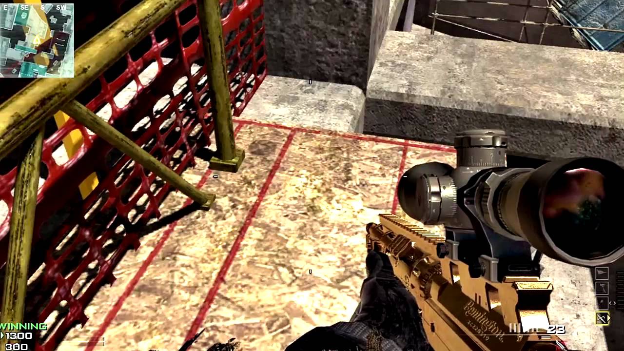 MW3 Glitches/Tricks Modern Warfare 3 Glitches On top of HardHat