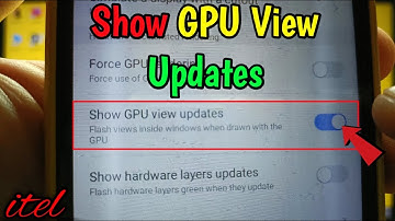 How to show GPU view updates on itel S15 | Hardware Accelerated Rendering | Developer Options