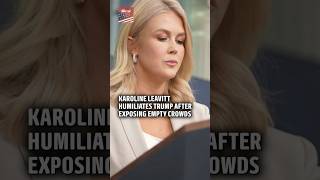 Karoline Leavitt humiliates Trump after exposing empty crowds as she returns from maternity leave