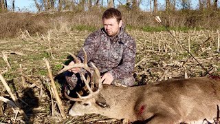 AWESOME Rut Hunt in Kansas! Self-Filmed Bowhunting!