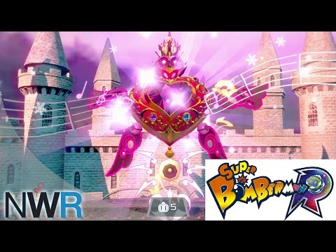 34 Minutes of Super Bomberman R (Switch) – World 4 Planet Lalaland