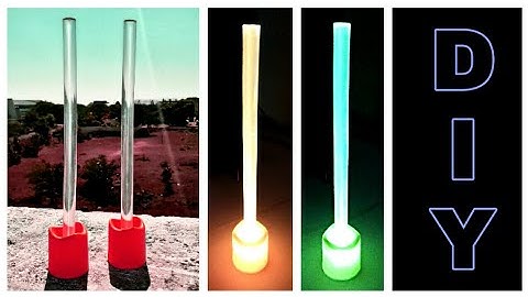 DIY Amazing Table Top tower lights with Glue Stick