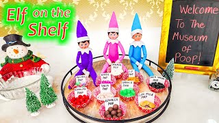 Elf on the Shelf Poop Museum!! Day 9