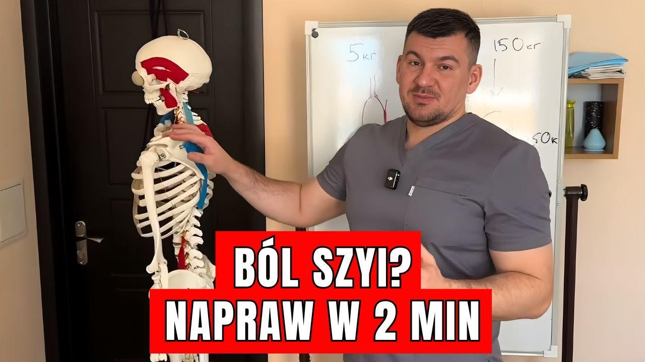 Sposób na rozluźnienie spiętych mięśni szyi w 2 minuty – pozbądź się bólu raz na zawsze