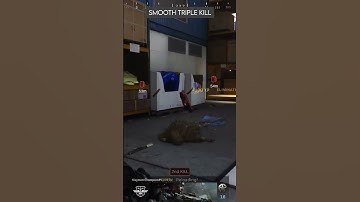 Smooth Triple Kill  | #callofduty #modernwarfare #shorts #playstation #ps4 #ps5