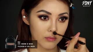 Kylie jenner makeup by pony -