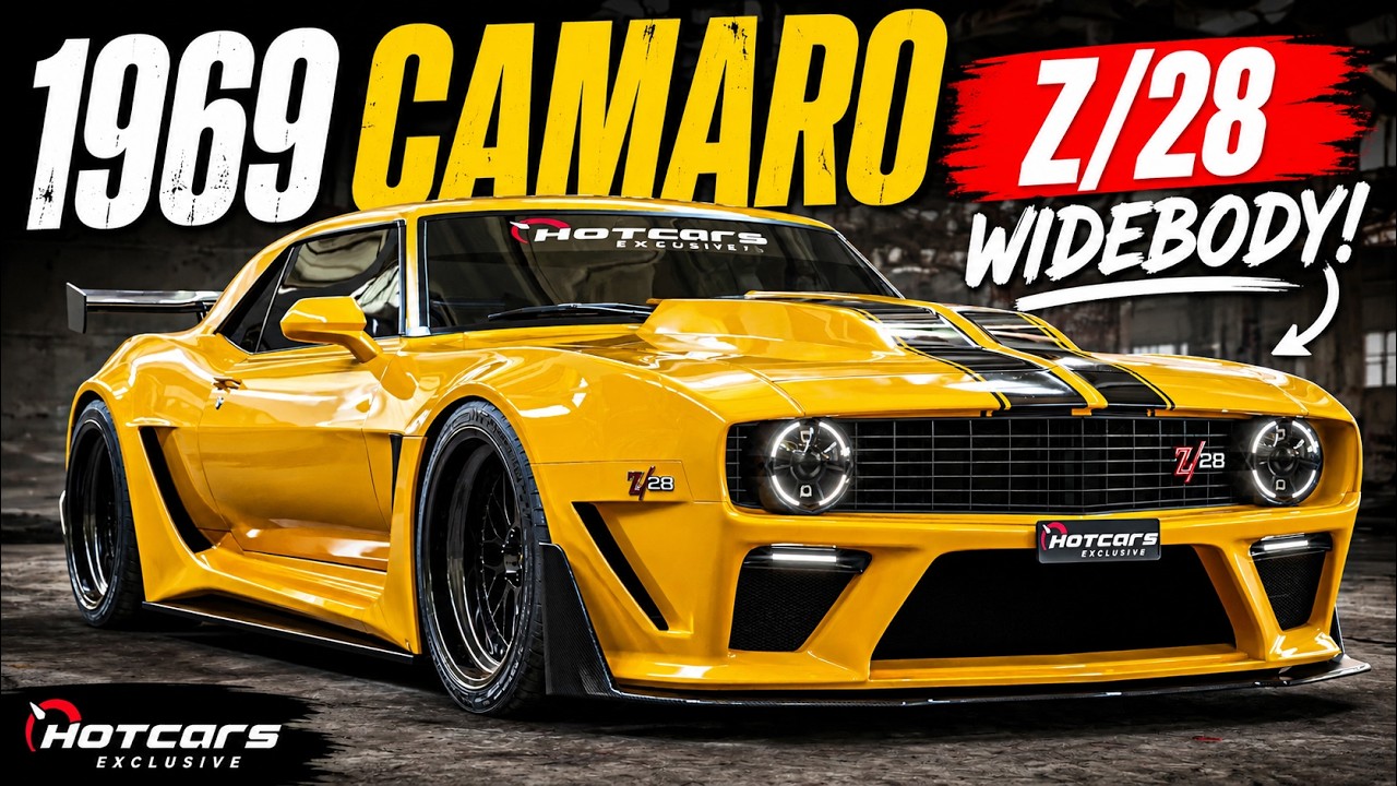 What If the 1969 Camaro Z/28 Had a Widebody Kit? - YouTube