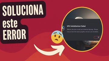 SOLUCION Error OpenGL | Fácil y Rápido