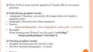 Intro to Graphics Programming in C