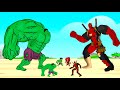 Evolution of HULK Vs Evolution of DEADPOOL : Who Is The King Of Super Heroes ?