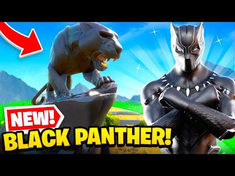 *NEW* BLACK PANTHER in Fortnite! (SECRET UPDATE + MORE)