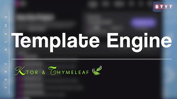 [ Code Along ] ⚡️ MVC Pattern with Template Engine in Kotlin Ktor | Thymeleaf ⏱️🍃