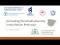 Unraveling the Hirudo diversity in the Iberian Peninsula - Dr. Andrés ARIAS