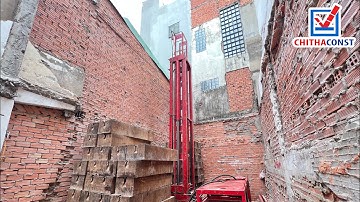 Thi công ép cọc bê tông cốt thép bằng dàn tải sắt tại thành phố Hồ Chí Minh - CHITHACONST