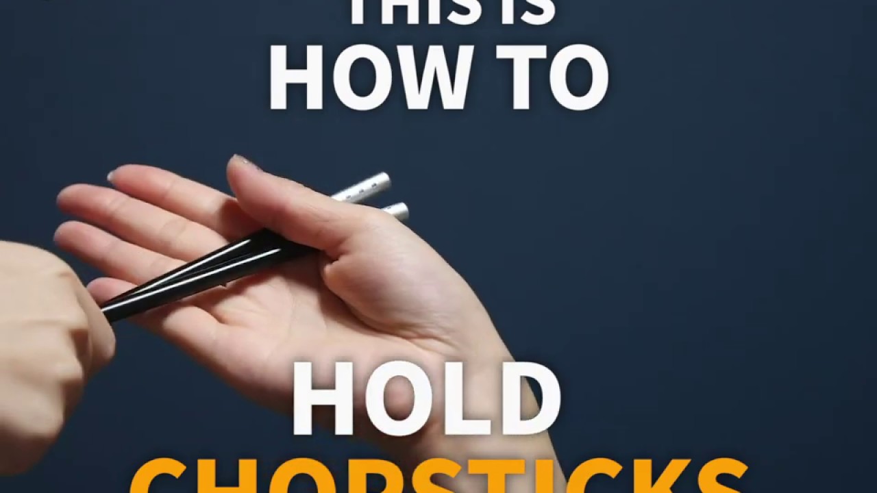 HOW TO USE CHOPSTICKS | Japan Travel Tips, Table Manners - YouTube