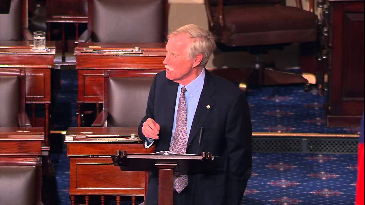 Senator King's Maiden Speech