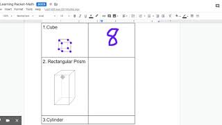 Kindergarten Math - Remote Learning Packet Math Days 4-5