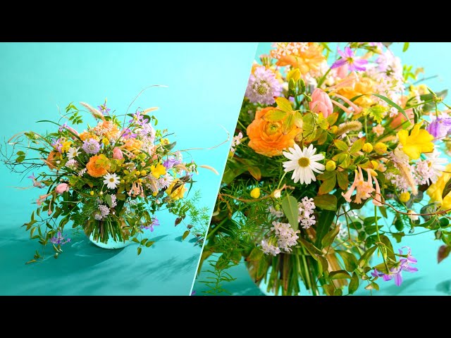 早春のほぐれた装飾的花束】Stand Out－花をより美しく魅せる vol.6