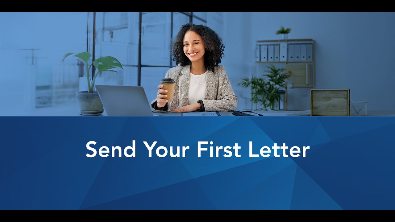 How to Send a First-Class Letter Using LetterStream - YouTube