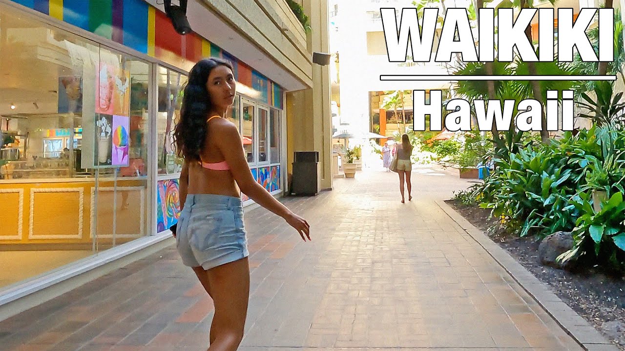 WALKING WAIKIKI | Main Street Waikiki, Hawaii