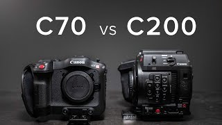 CANON C70 VS CANON C200 | Dynamic Range, Low Light, Slow Motion Footage