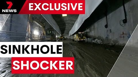Look inside the disastrous M6 tunnel collapse | 7NEWS
