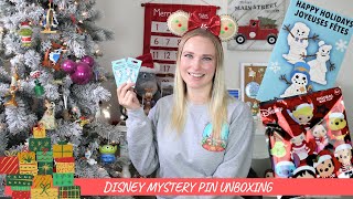 Vlogmas 2020 Day 23: Disney Mystery Pin Unboxing