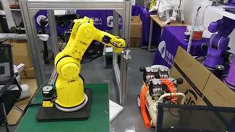 RobotAnno 3D Printed CNC milling Roboitc arm