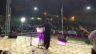 Chenab club faisalabad performance by Nadeem Abbas Khan