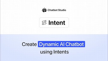 Intents in Chatbot Studio | YourGPT Chatbot