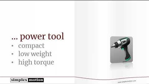 Integrated Servomotor - Designed for Built-in