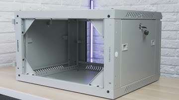 Assembly guide for double section wall mounted rack cabinet – model WF02 LANBERG