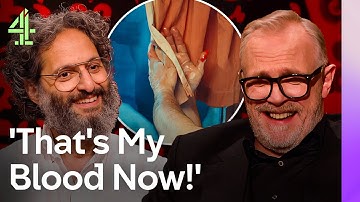 Jason Mantzoukas Gets BLOOD On The Set! | Taskmaster Series 19 | Channel 4 Entertainment