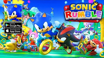 🎮 Sonic Rumble - Gameplay Walkthrough Part 1 - Tutorial Sonic (iOS, Android) 🦔✨