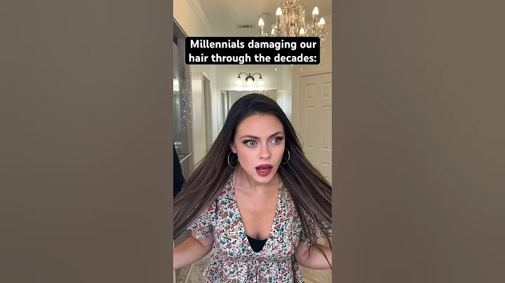 #millennials damaging our hair through the decades! #90s #2000s #nostalgia