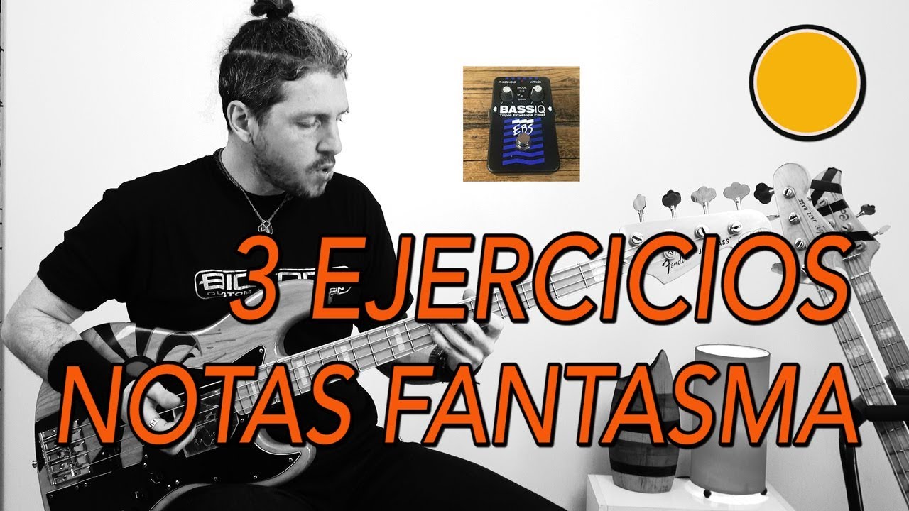 3 EJERCICIOS SLAP con NOTAS FANTASMA (GHOST NOTES), imprescindible para  dominar el Slap - YouTube